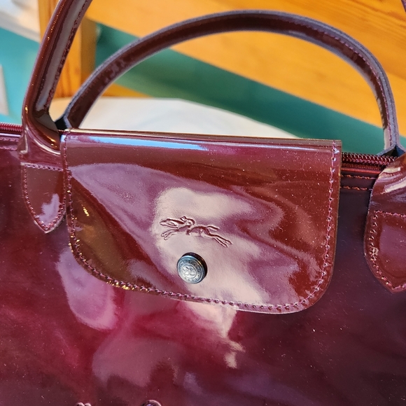 Longchamp Rare Victoire bag medium in EUC - Picture 2 of 6